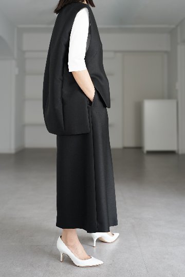 Giselle Silk Wool Blackの画像