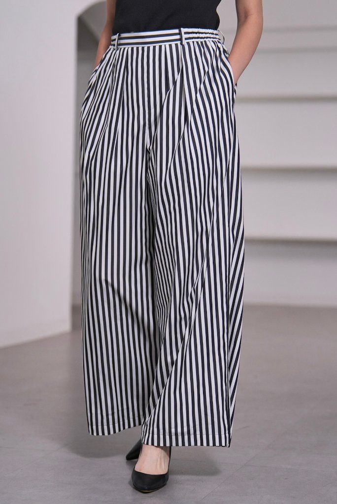 Rowan Stripe White/Blackの画像