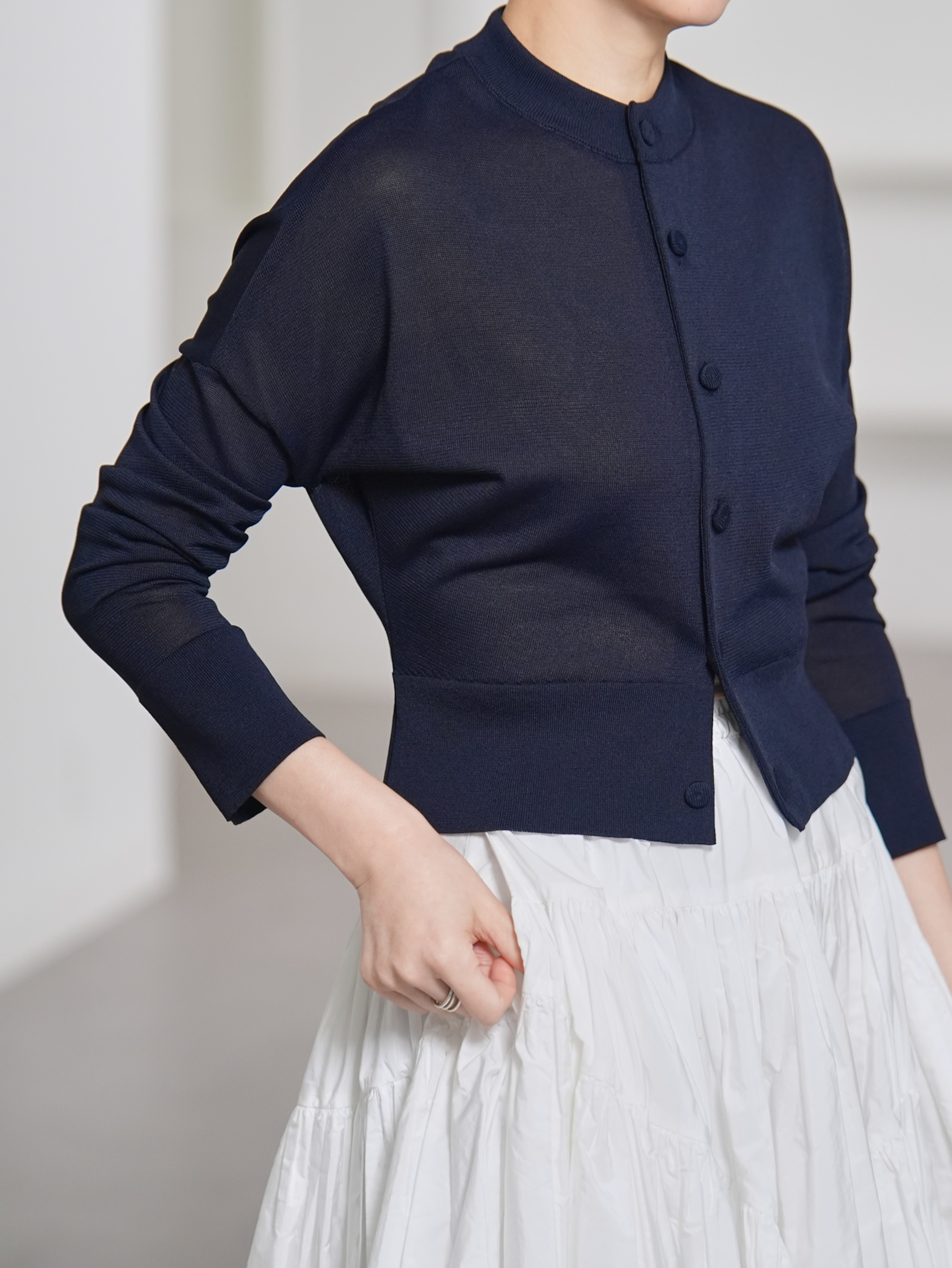 Demi Sheer Navyの画像
