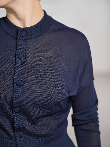 Demi Sheer Navyの画像