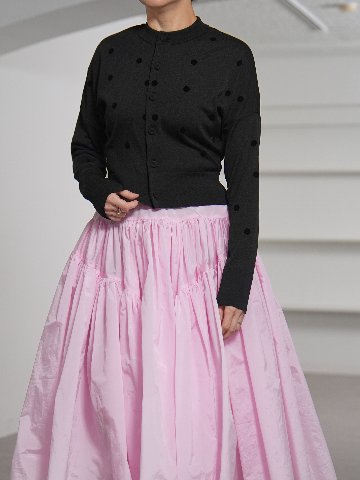 Demi Sheer Dot Black/Blackの画像
