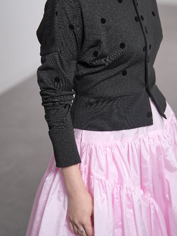 Demi Sheer Dot Black/Blackの画像