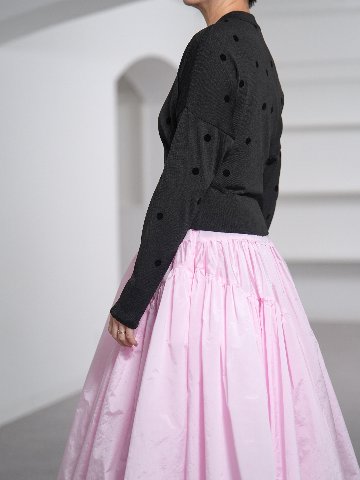 Demi Sheer Dot Black/Blackの画像