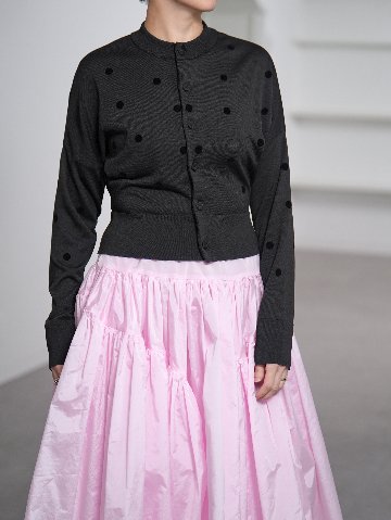 Demi Sheer Dot Black/Blackの画像