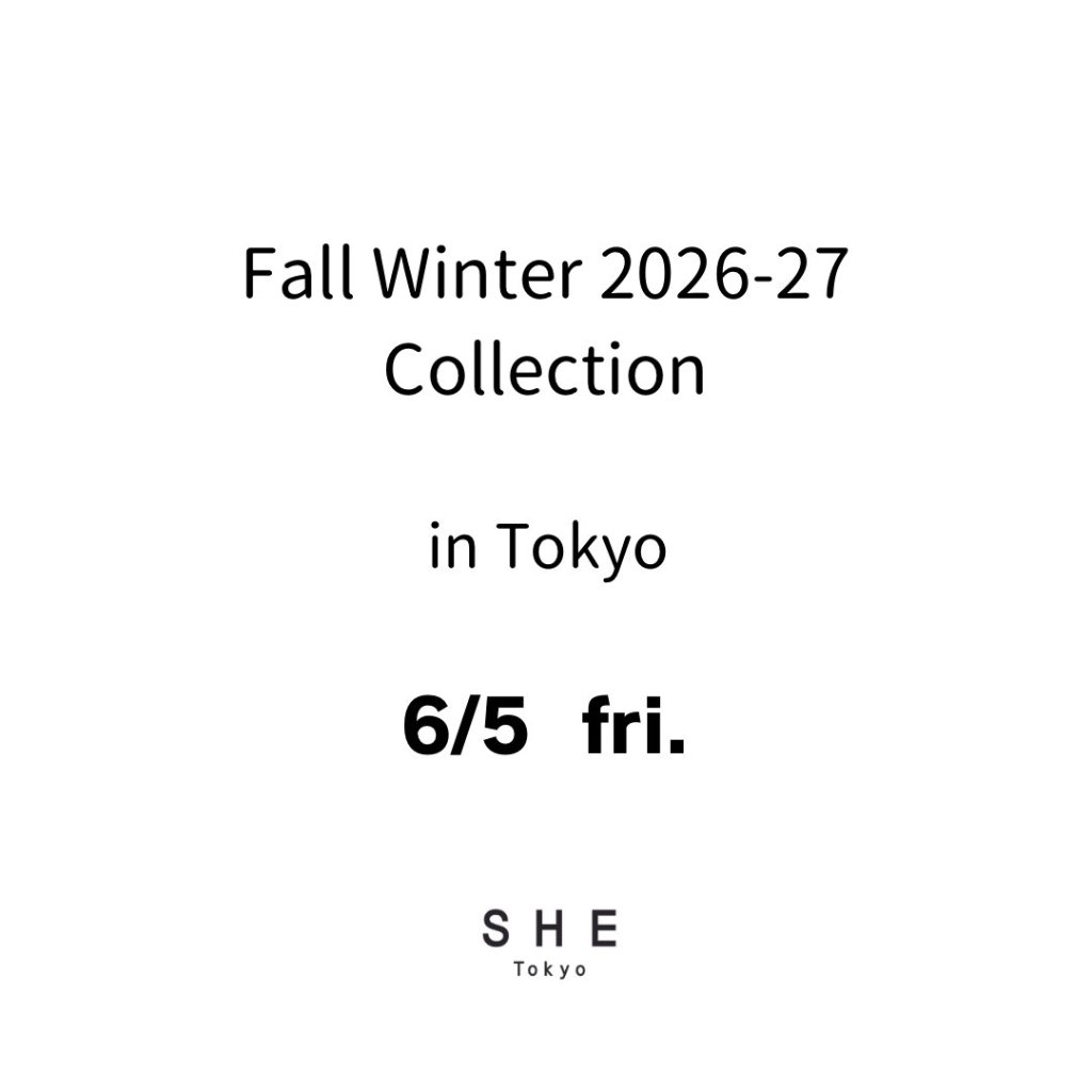 すべて｜SHE Tokyo online shop