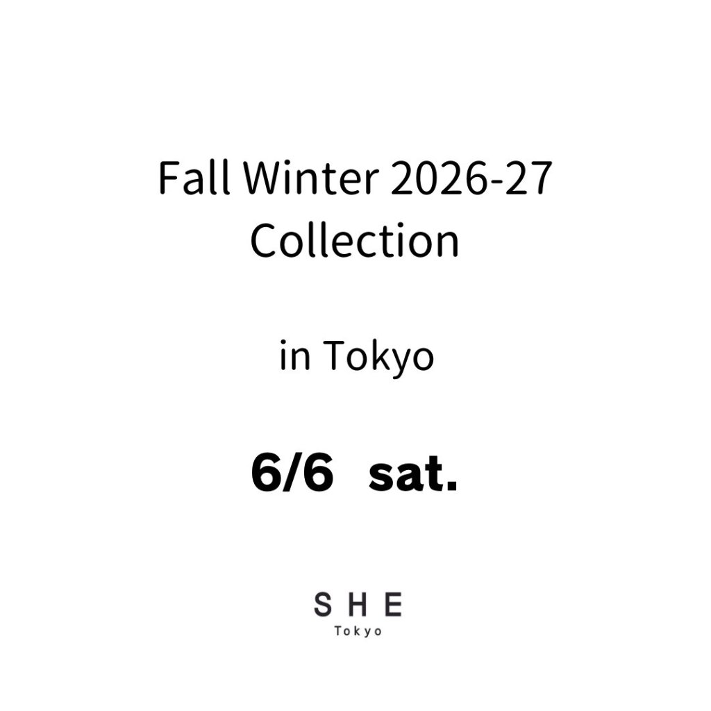 すべて｜SHE Tokyo online shop