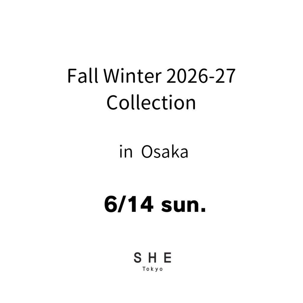 すべて｜SHE Tokyo online shop