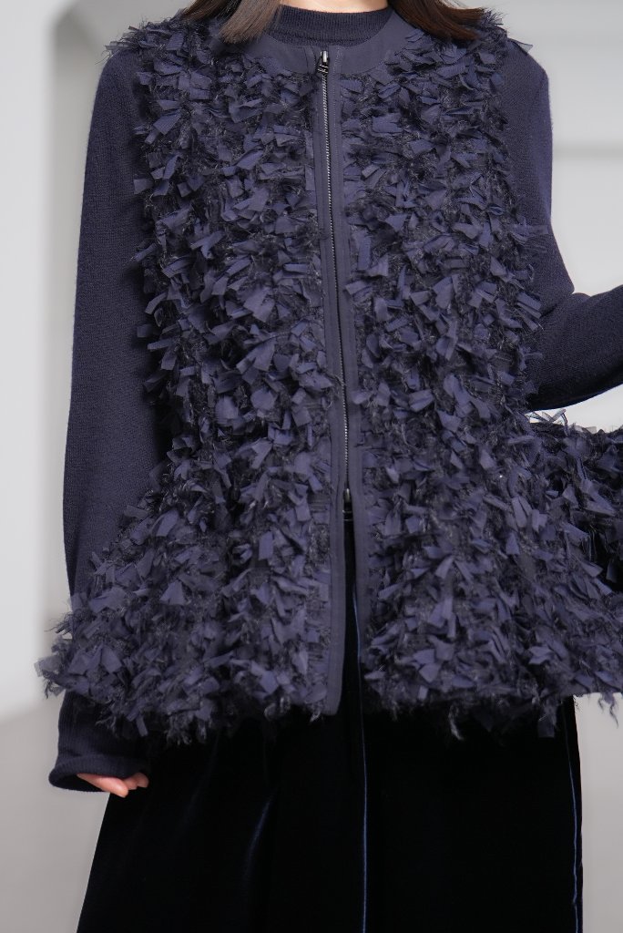 【10月上旬-10月中旬デリバリー予定】Sia Feather Tweed (全3色)の画像