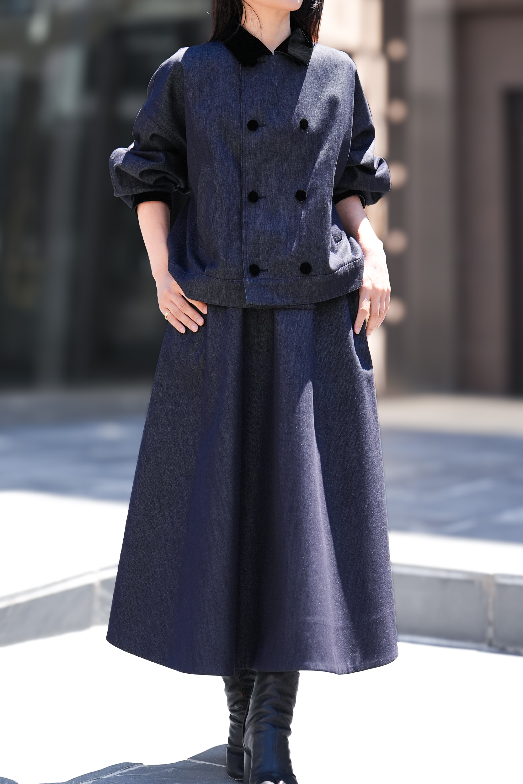 Elliy Silk Denimの画像