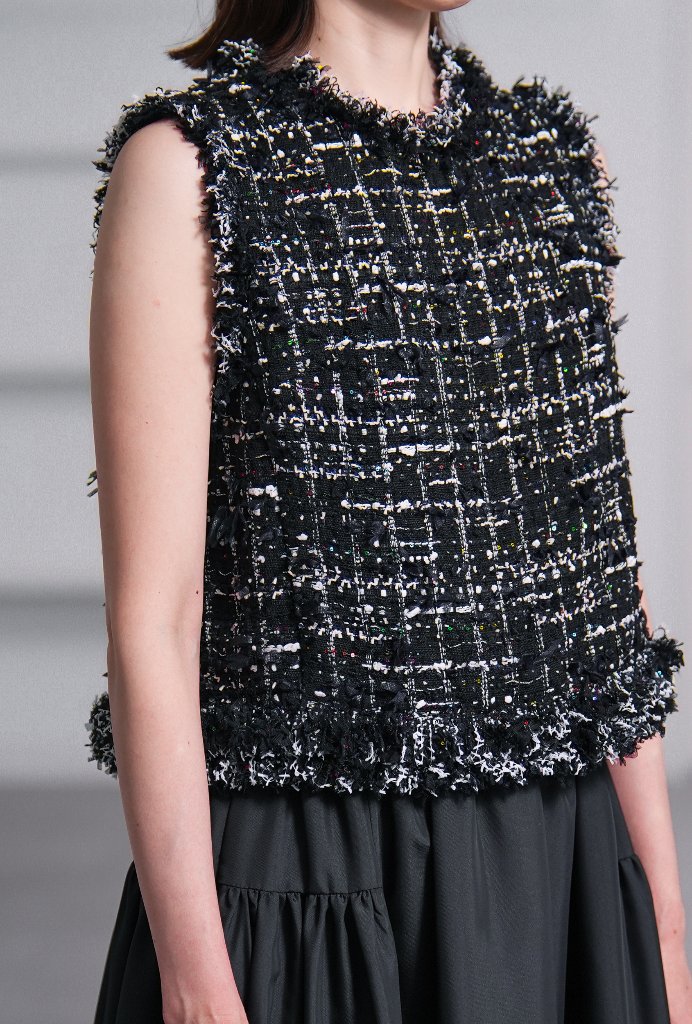 【10月上旬-10月中旬デリバリー予定】Theo Jewel Sequin Tweedの画像