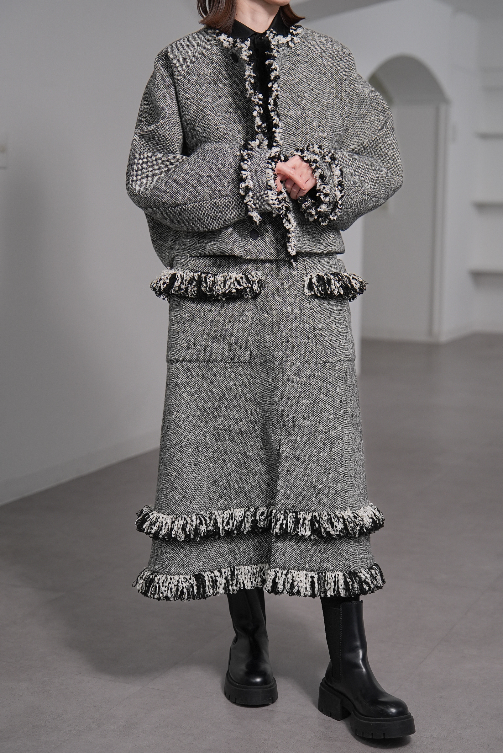 Neri Homespun Tweedの画像