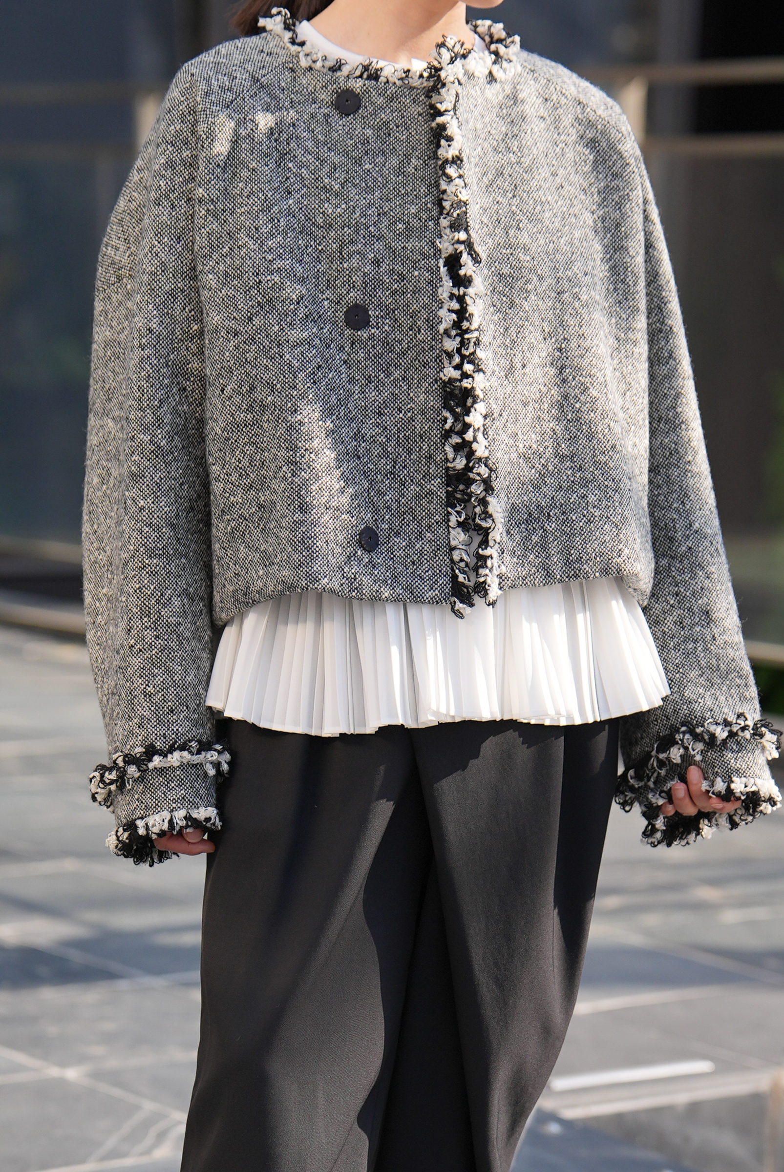 Neri Homespun Tweedの画像