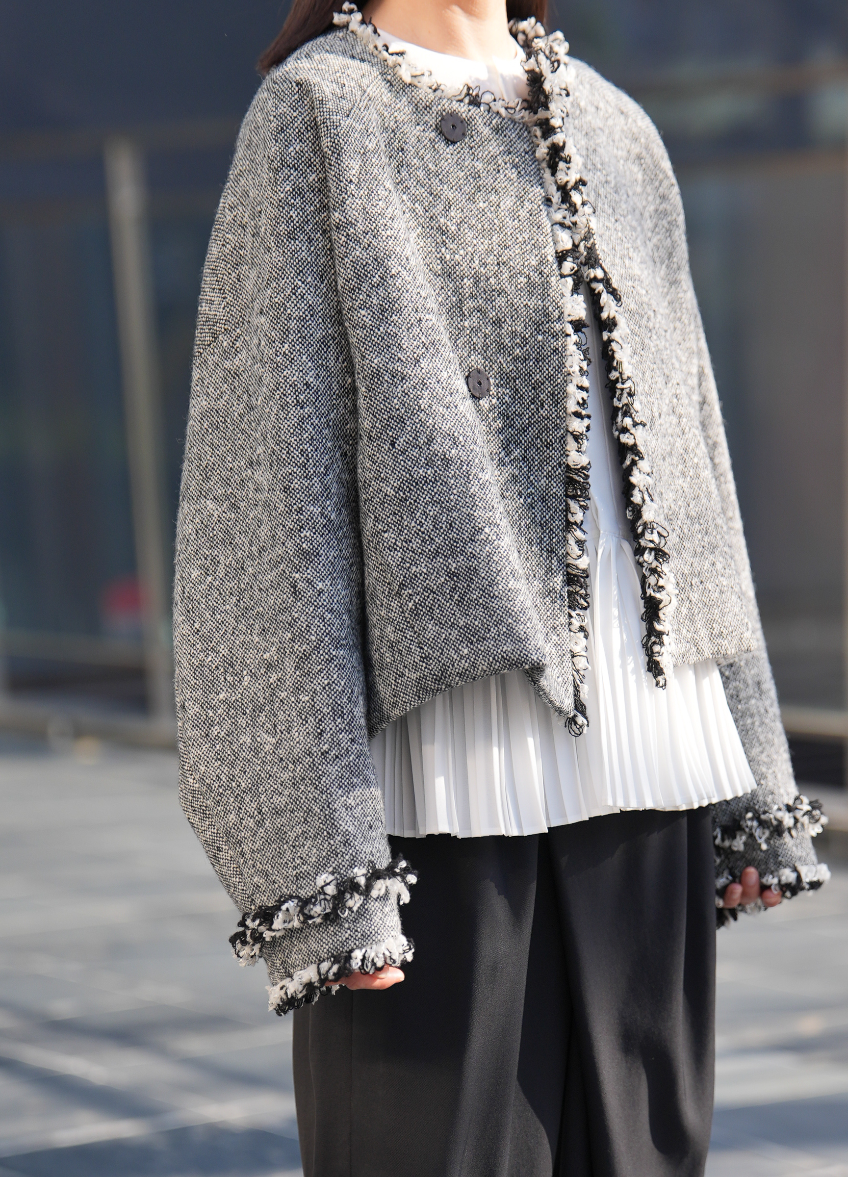 Neri Homespun Tweedの画像