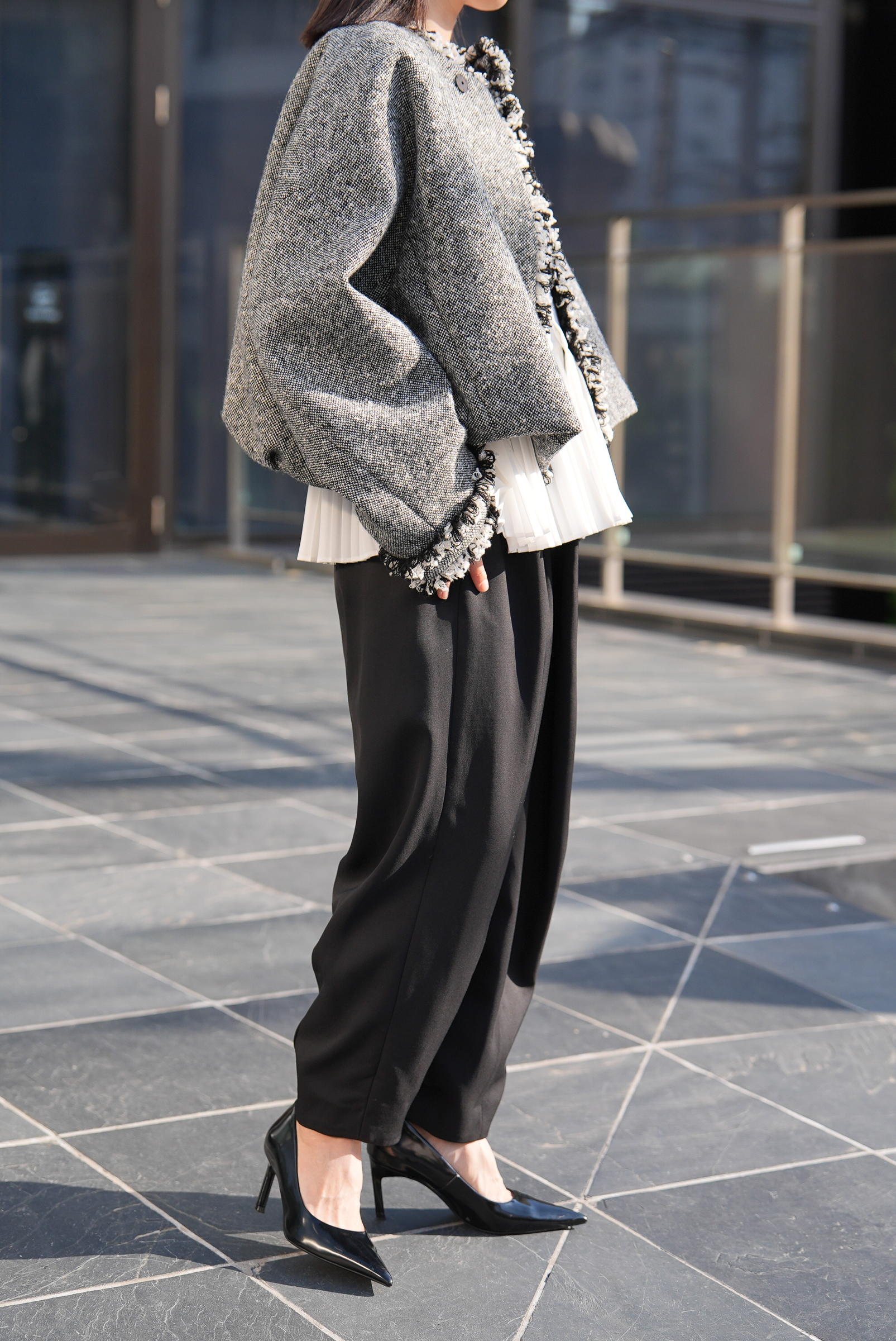 Neri Homespun Tweedの画像