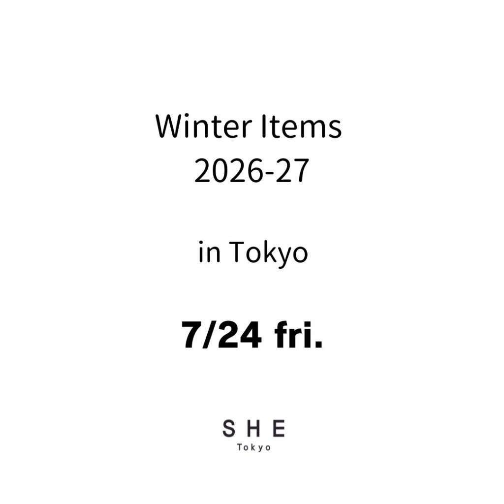すべて｜SHE Tokyo online shop