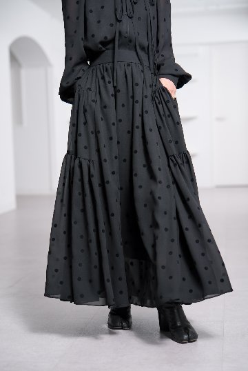 Michelle Mink Dot Blackの画像