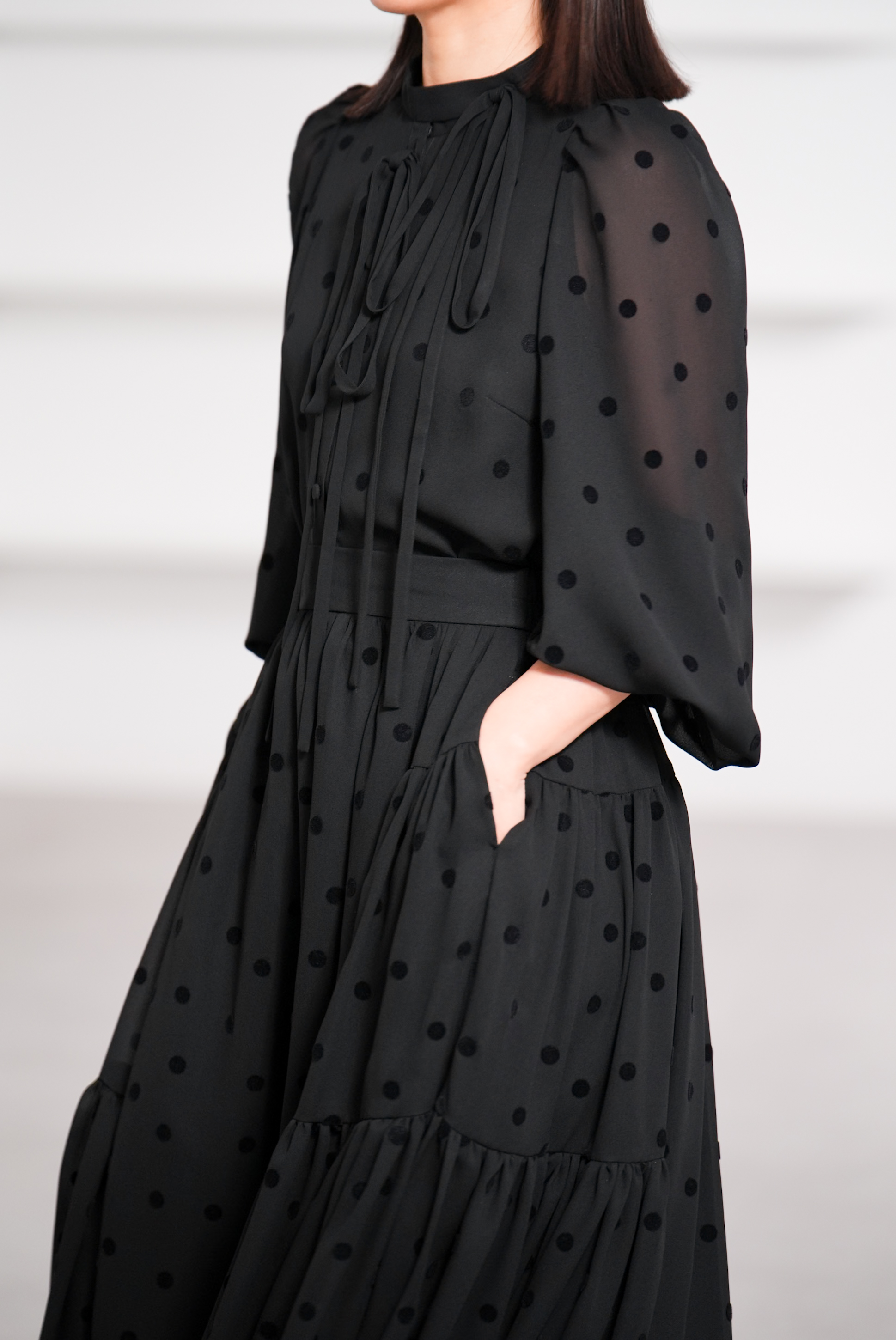 Rosie Mink Dot Blackの画像