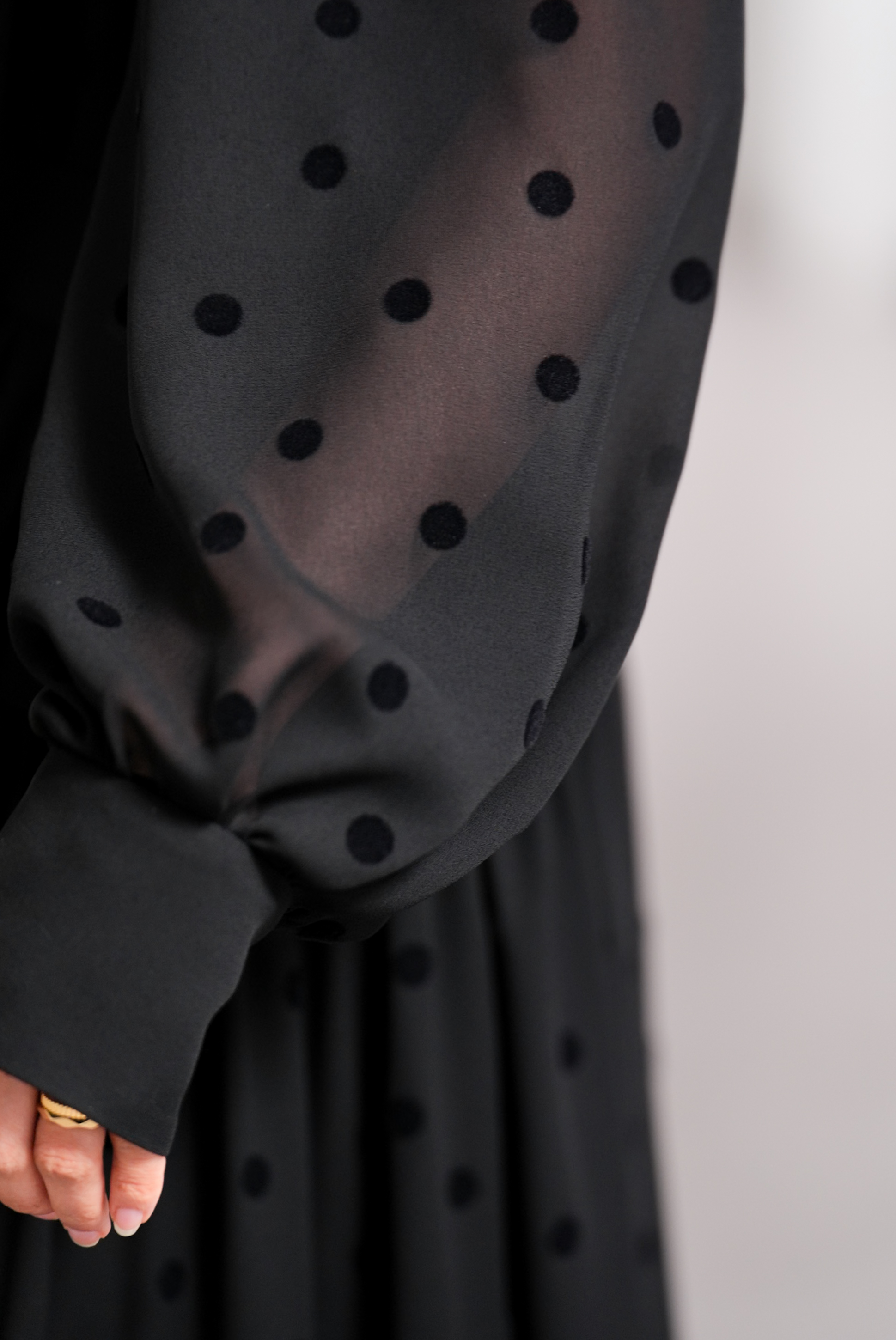 Rosie Mink Dot Blackの画像