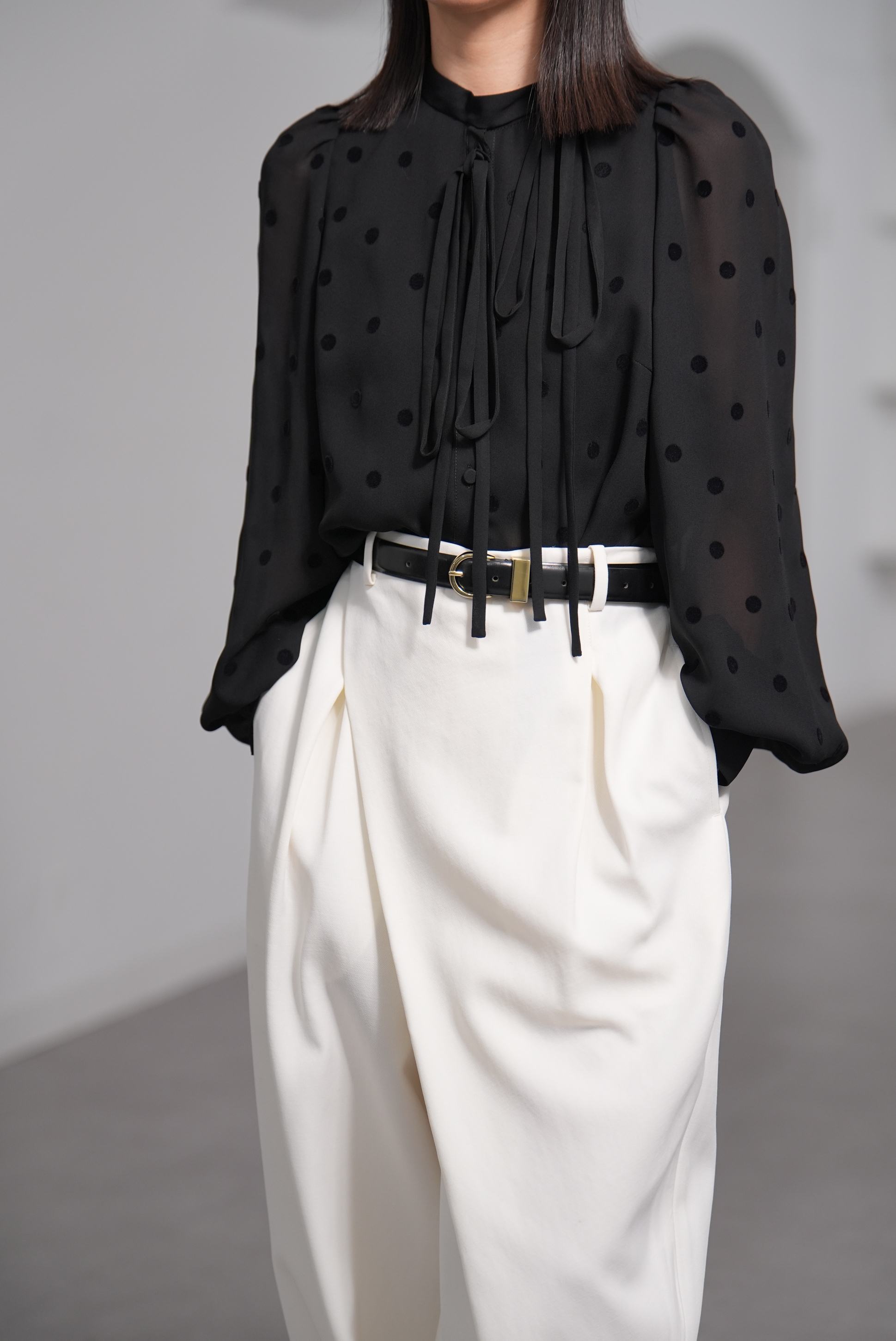 Rosie Mink Dot Blackの画像