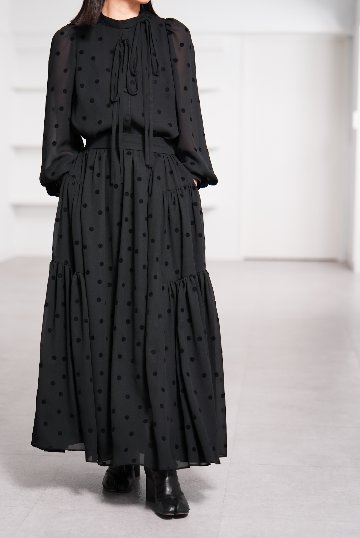 Rosie Mink Dot Blackの画像