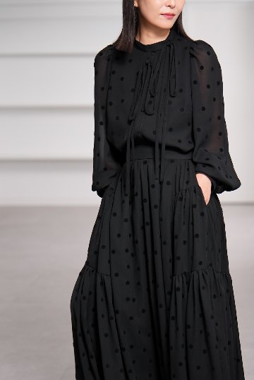 Rosie Mink Dot Blackの画像