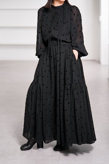 Rosie Mink Dot Blackの画像