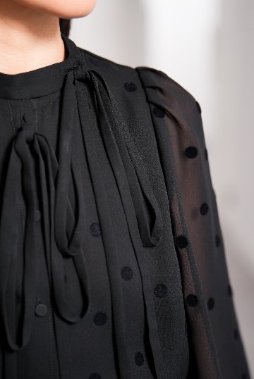 Rosie Mink Dot Blackの画像