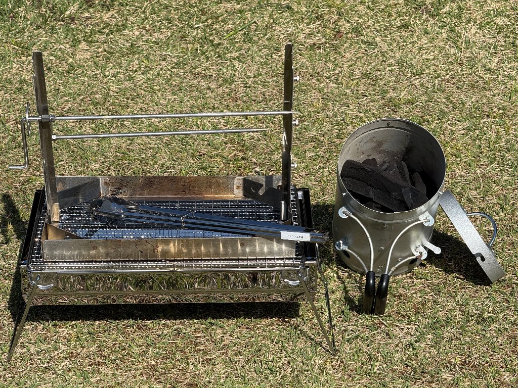 （レンタル）かたまり肉回し焼き機材の画像