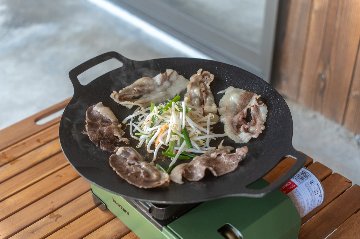 イノシシ焼肉2人前セット(日曜お届け)の画像
