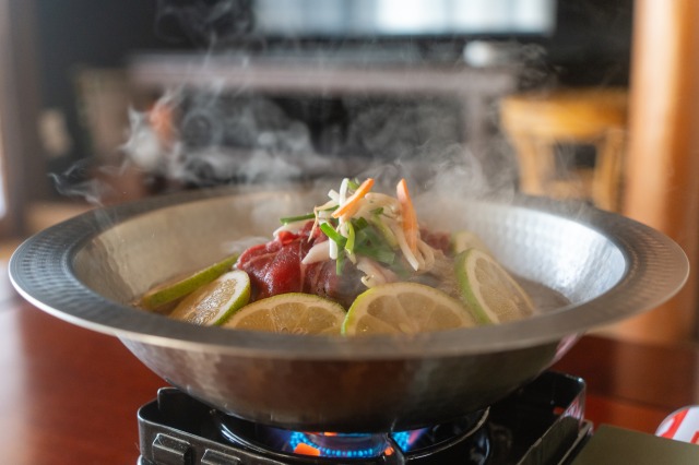 イノシシレモン鍋2人前セット(日曜お届け)の画像