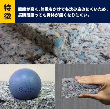 少し硬めのウレタンチップスポンジ-希望サイズ販売-の画像