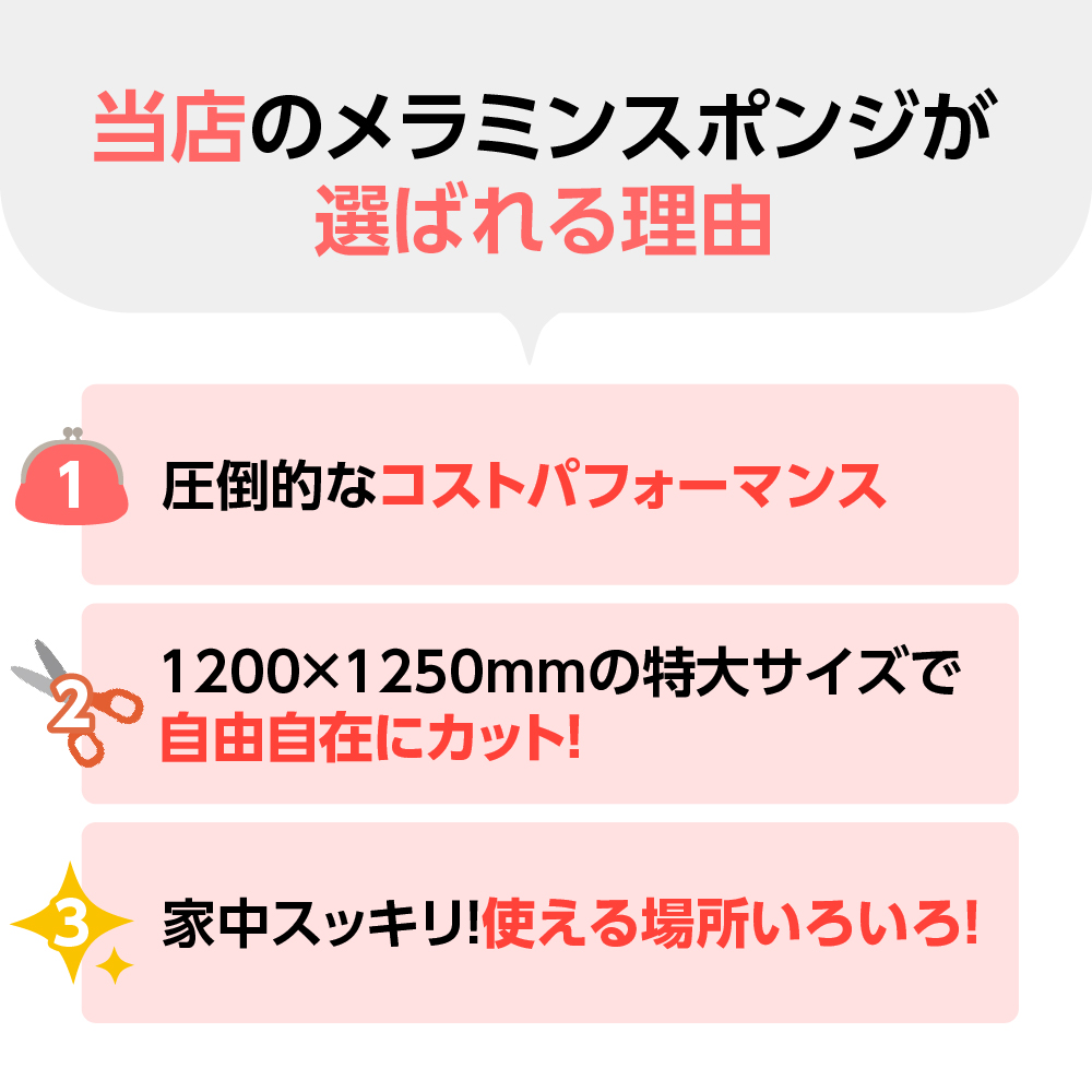 お掃除用メラミンスポンジ【厚み20mm 1200 x 1250】の画像