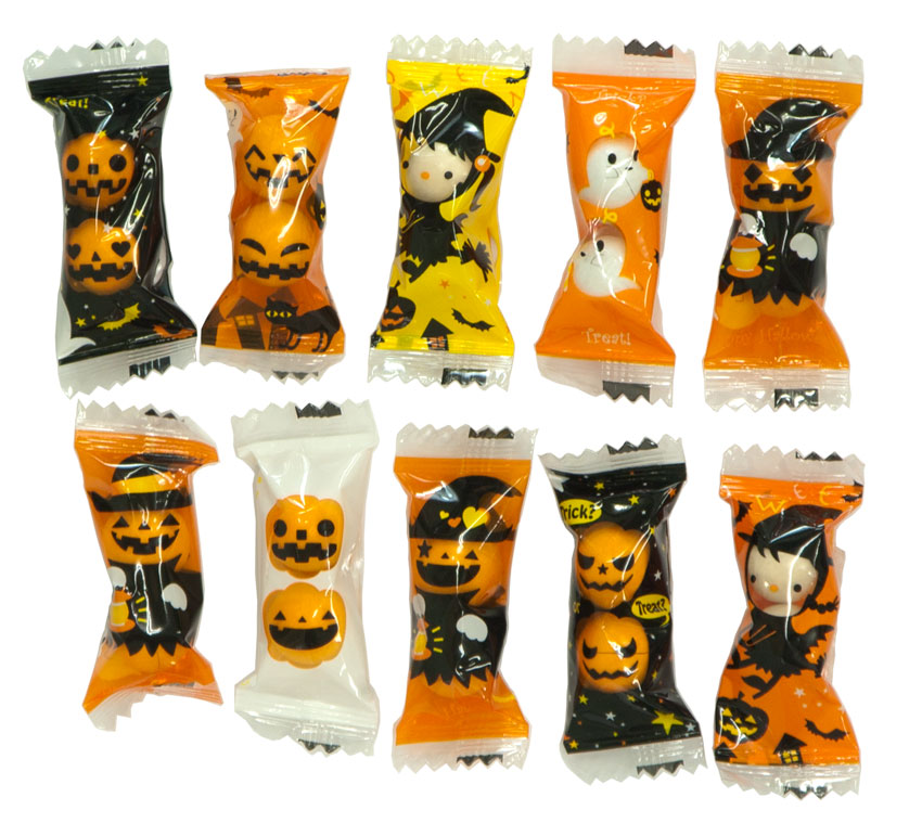 ハロウィン　チョコすくいどり(かぼちゃ)約100人用画像