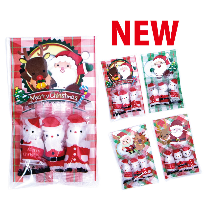 サンタチョコパックNEW　100個セットの画像
