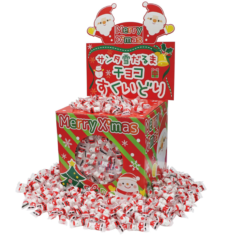 サンタ雪だるまチョコすくいどり約100名様用の画像