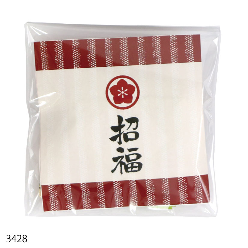 招福　純金茶あられセット　100個セットの画像