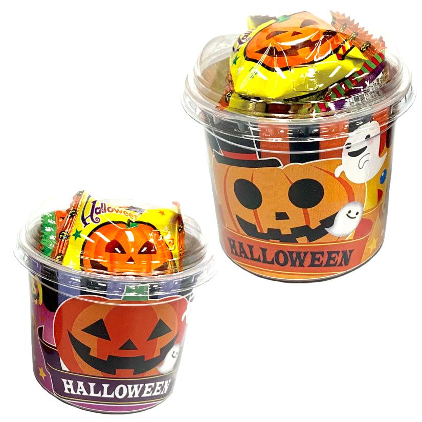 ハロウィン　キャンディ・テトラチョコカップ72個セットの画像