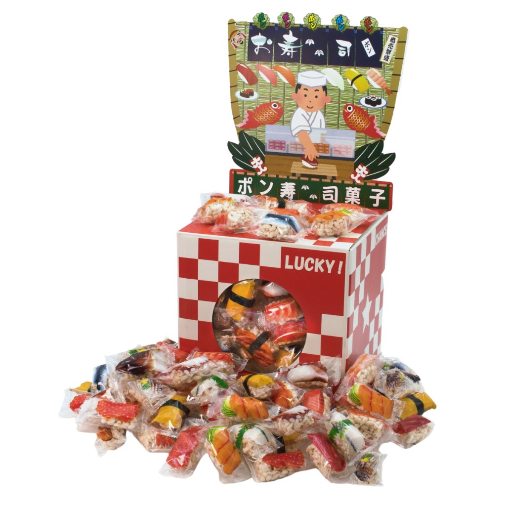 おすし柄ポン菓子すくいどり(約100人用)の画像