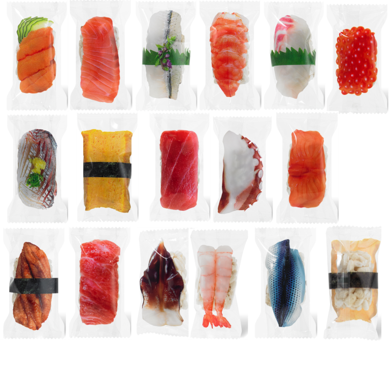 おすし柄ポン菓子すくいどり(約100人用)の画像