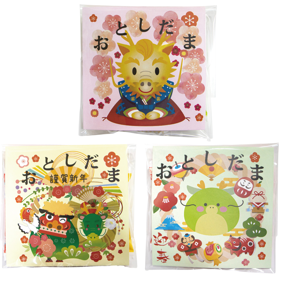 干支　お年賀あられパック 100個セットの画像