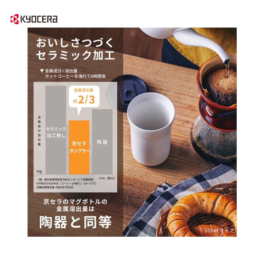 CERAMUG タンブラー 300ml ホワイトの画像