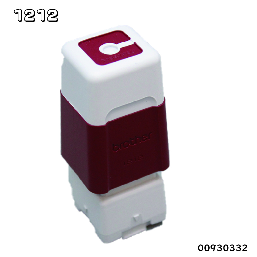 ブラザースタンプ(浸透印)1212サイズ　赤の画像