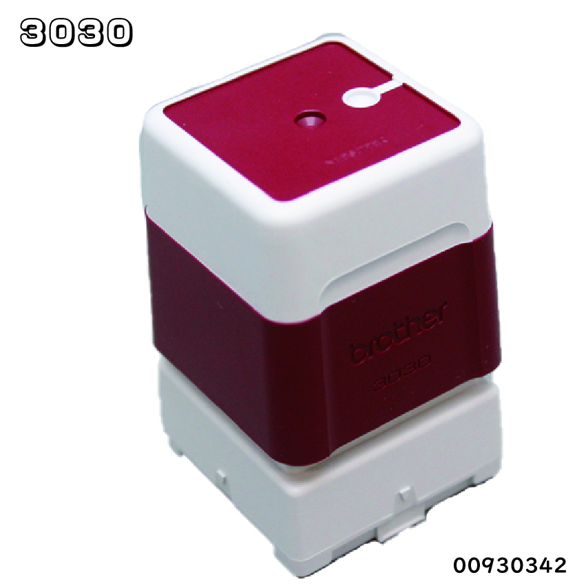 ブラザースタンプ(浸透印)3030サイズ　赤の画像