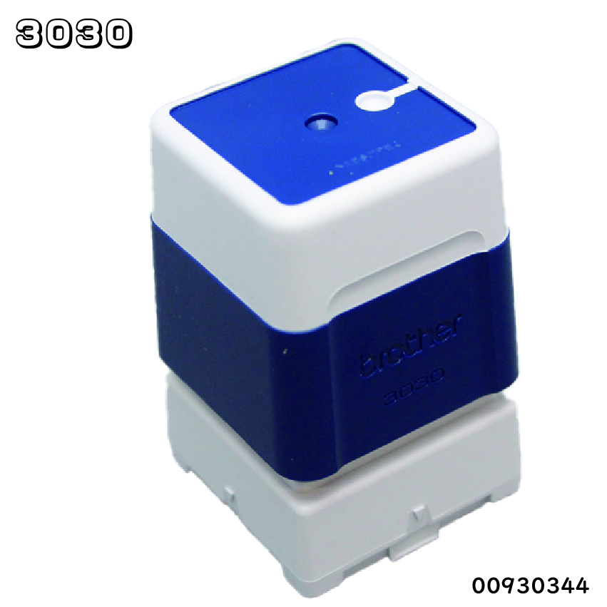 ブラザースタンプ(浸透印)3030サイズ　青の画像