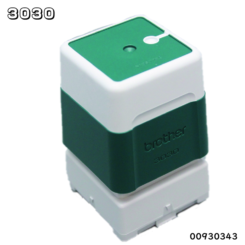 ブラザースタンプ(浸透印)3030サイズ　緑の画像