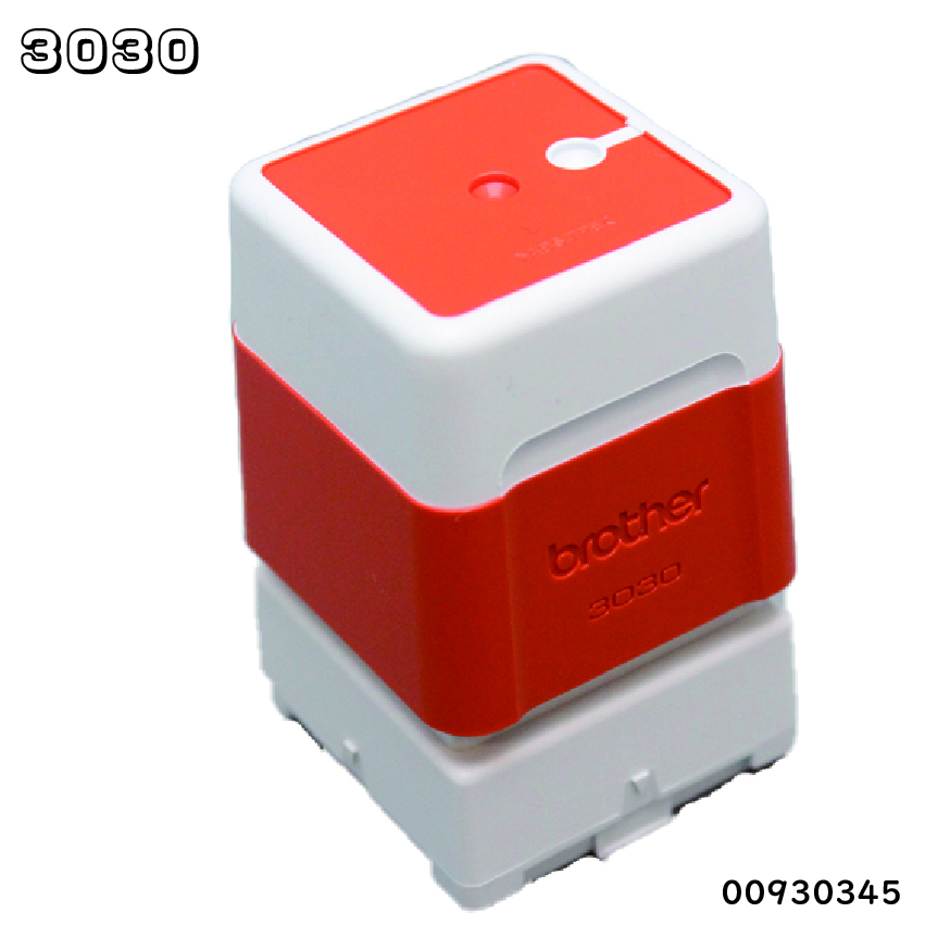 ブラザースタンプ(浸透印)3030サイズ　朱の画像