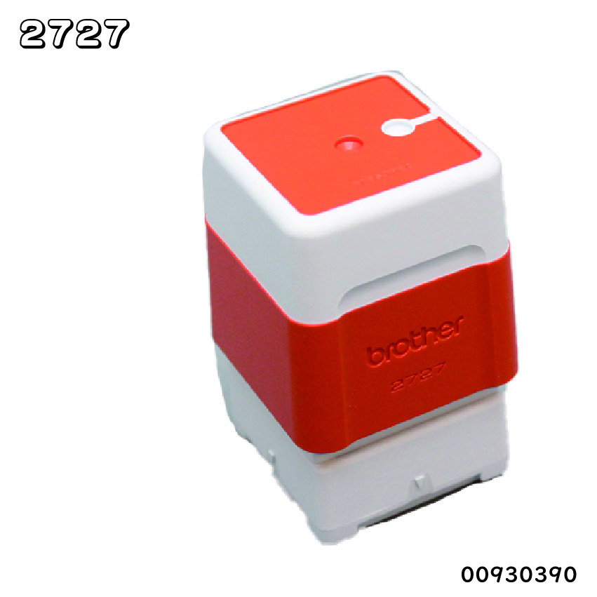 ブラザースタンプ(浸透印)2727サイズ　朱の画像