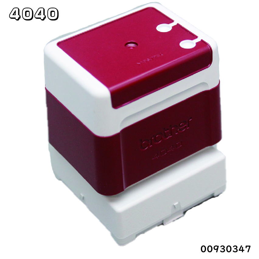 ブラザースタンプ(浸透印)4040サイズ　赤の画像