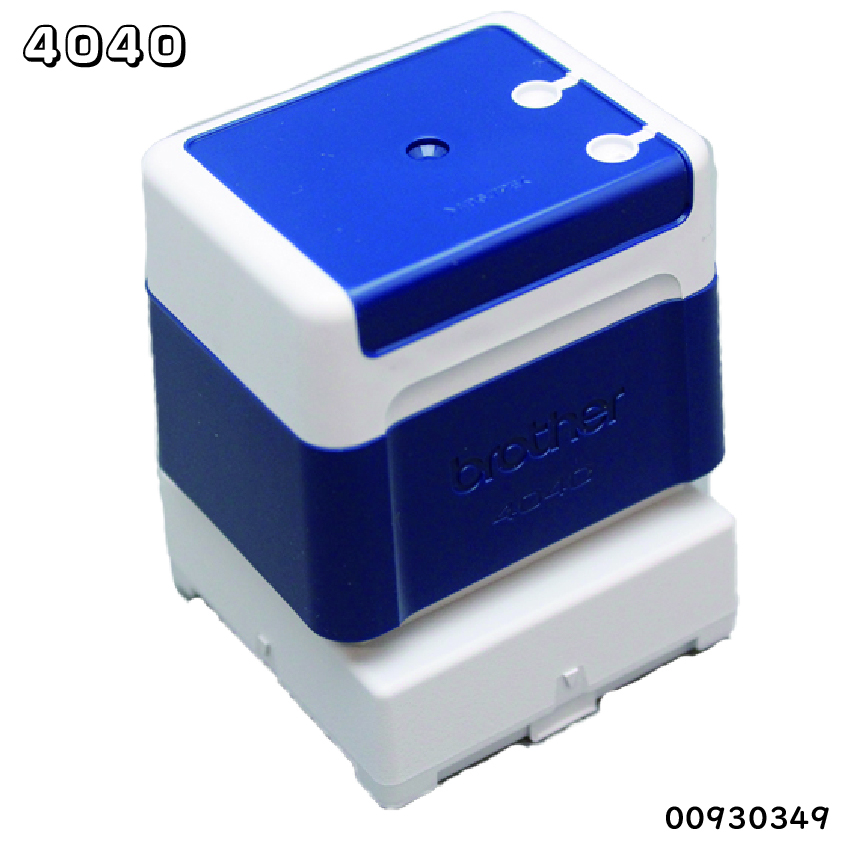 ブラザースタンプ(浸透印)4040サイズ　青の画像