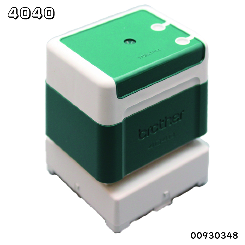 ブラザースタンプ(浸透印)4040サイズ　緑の画像